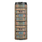 Muster der virtuellen Bibliothek Thermosbecher (Rückseite)