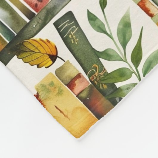 Muster der virtuellen Wasserfarbe Fleecedecke (Ecke)