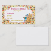 Muster der Visitenkarte (Vorne/Hinten)