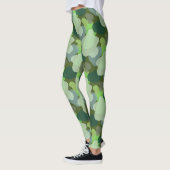 Muster der waldgrünen Camouflage Leggings (Links)