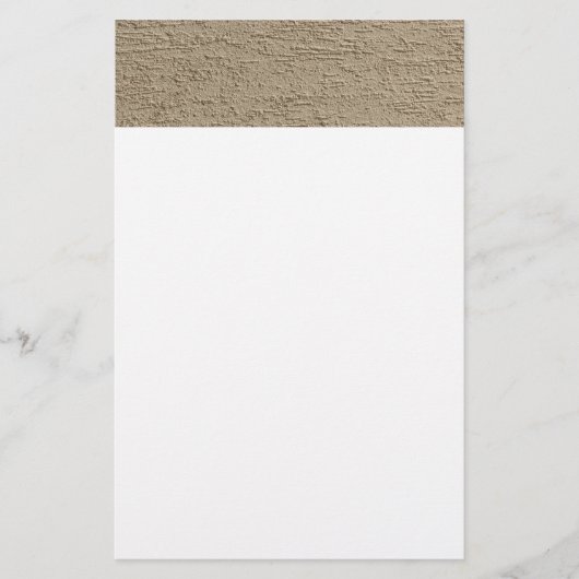 Muster der Wand Briefpapier (Vorderseite)