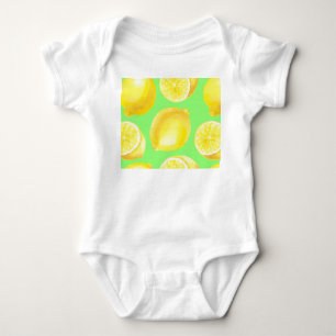 Muster der Wasserfarben Baby Strampler