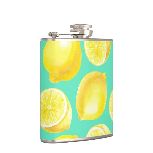 Muster der Wasserfarben Flachmann (Rechts)