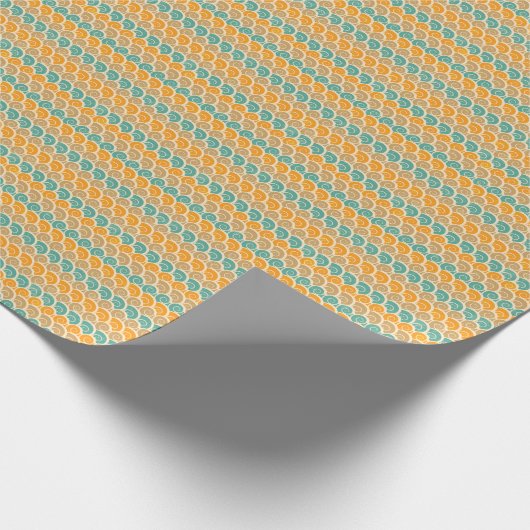 Muster der Wasserfarben Geschenkpapier (Ecke)