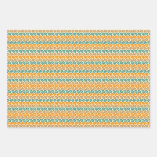 Muster der Wasserfarben Geschenkpapier Set (Vorderseite 3)