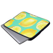 Muster der Wasserfarben Laptopschutzhülle (Vorne Knopf)