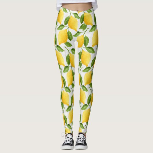 Muster der Wasserfarben Leggings (Vorderseite)