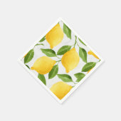 Muster der Wasserfarben Serviette (Ecke)