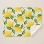 Muster der Wasserfarben Sherpadecke (Vorderseite (Horizontal))