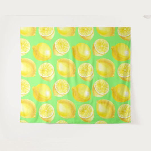 Muster der Wasserfarben Wandteppich (Vorderseite (Horizontal))