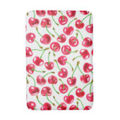 Muster der Wasserfarbenkirschen Badematte (Vorderseite Vertikal)