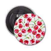 Muster der Wasserfarbenkirschen Flaschenöffner (Vorderseite)