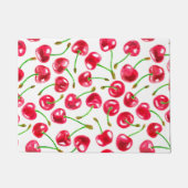 Muster der Wasserfarbenkirschen Fußmatte (Vorderseite)