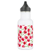 Muster der Wasserfarbenkirschen Trinkflasche (Rechts)