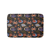 Muster der Wassertiere | Meeresunterwasser 11 Badematte (Vorderseite)