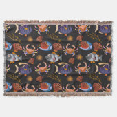 Muster der Wassertiere | Meeresunterwasser 11 Decke (Vorderseite)