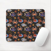 Muster der Wassertiere | Meeresunterwasser 11 Mousepad (Mit Mouse)