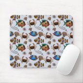 Muster der Wassertiere | Meeresunterwasser 14 Mousepad (Mit Mouse)