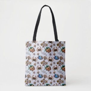 Muster der Wassertiere   Meeresunterwasser 14 Tasche