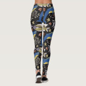 Muster der Wassertiere | Meeresunterwasser 17 Leggings (Rückseite)