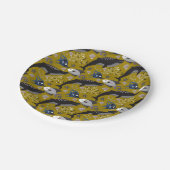 Muster der Wassertiere | Meeresunterwasser 18 Pappteller (Schrägansicht)