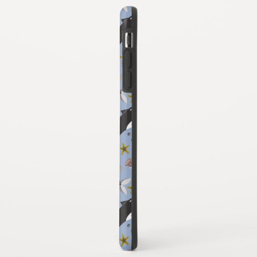 Muster der Wassertiere | Meeresunterwasser 19 Case-Mate iPhone Hülle (Hinten/Links)