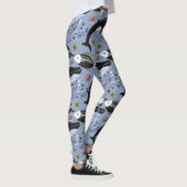 Muster der Wassertiere | Meeresunterwasser 19 Leggings (Rechts)