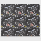 Muster der Wassertiere | Meeresunterwasser 20 Geschenkpapier (Flach)