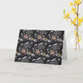 Muster der Wassertiere | Meeresunterwasser 20 Karte (Gelbe Blume)