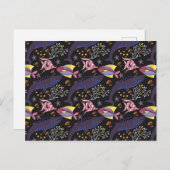 Muster der Wassertiere | Meeresunterwasser 21 Postkarte (Vorne/Hinten)