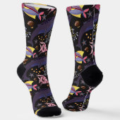 Muster der Wassertiere | Meeresunterwasser 21 Socken (Gewinkelt)