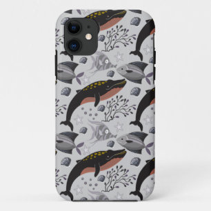Muster der Wassertiere   Meeresunterwasser 22 Case-Mate iPhone Hülle