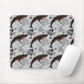 Muster der Wassertiere | Meeresunterwasser 22 Mousepad (Mit Mouse)