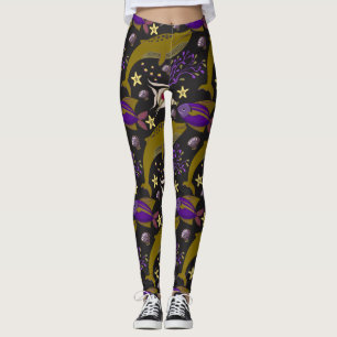 Muster der Wassertiere Meeresunterwasser 25 Leggings