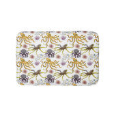 Muster der Wassertiere | Meeresunterwasser 26 Badematte (Vorderseite)