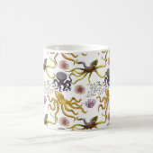 Muster der Wassertiere | Meeresunterwasser 26 Kaffeetasse (Mittel)