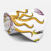 Muster der Wassertiere | Meeresunterwasser 26 Krawatte (Gerollt)