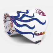 Muster der Wassertiere | Meeresunterwasser 27 Krawatte (Gerollt)