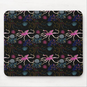 Muster der Wassertiere Meeresunterwasser 28 Mousepad