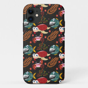 Muster der Wassertiere   Meeresunterwasser 30 Case-Mate iPhone Hülle