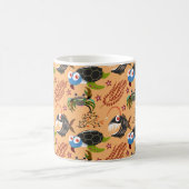 Muster der Wassertiere | Meeresunterwasser 32 Kaffeetasse (Mittel)