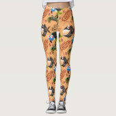 Muster der Wassertiere | Meeresunterwasser 32 Leggings (Vorderseite)