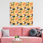 Muster der Wassertiere | Meeresunterwasser 32 Leinwanddruck (Insitu (Wohnzimmer))