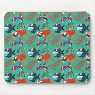 Muster der Wassertiere Meeresunterwasser 33 Mousepad