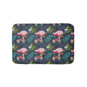 Muster der Wassertiere | Meeresunterwasser 34 Badematte (Vorderseite)