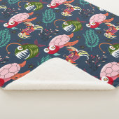 Muster der Wassertiere | Meeresunterwasser 34 Sherpadecke (3/4)