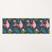 Muster der Wassertiere | Meeresunterwasser 34 Yogamatte (Vorderseite (Horizontal))