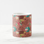 Muster der Wassertiere | Meeresunterwasser 35 Kaffeetasse (Mittel)