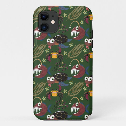 Muster der Wassertiere | Meeresunterwasser 38 Case-Mate iPhone Hülle (Rückseite)