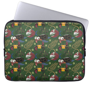 Muster der Wassertiere   Meeresunterwasser 38 Laptopschutzhülle